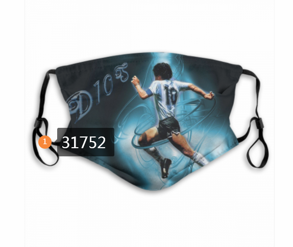 2020 Soccer #7 Dust mask with filter->soccer dust mask->Sports Accessory